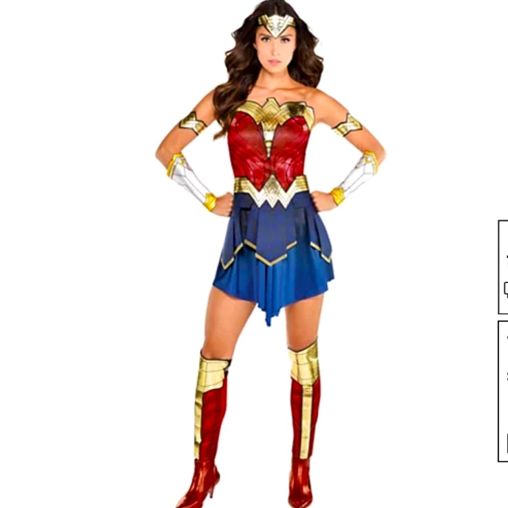 Brand New in Package Wonder Woman Costume Size M